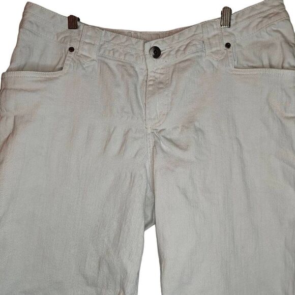 Lane Bryant White Denim Shorts - Picture 2 of 6